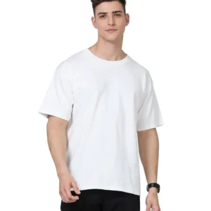 VSTRYN Signature Round Neck Tee – White Edition